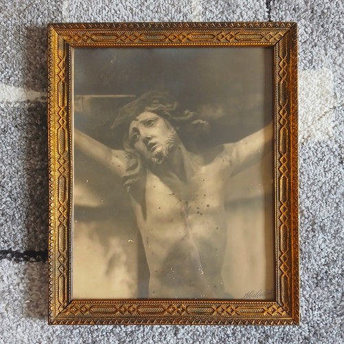 Ancien tableau religieux - tableau,