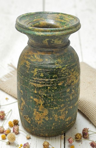 Vase bois himalayen - vase,