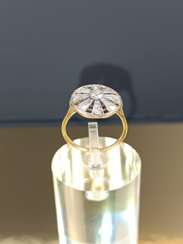 Bague jaune 18 carats - or,