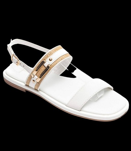 Sandales femme blanches 5215 - blanches,