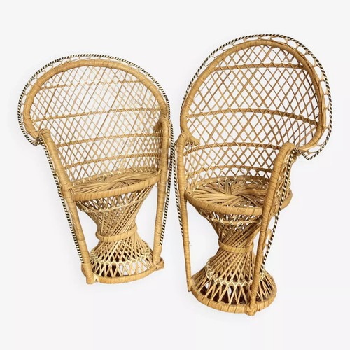 Paire fauteuils emmanuelle - de,