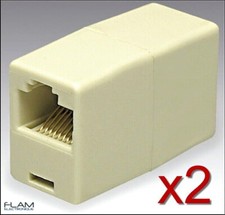 Lot 2x adaptateurs Coupleur