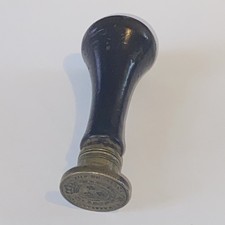 Ancien Grand Sceau Avec Armoirie Royale À Identifier