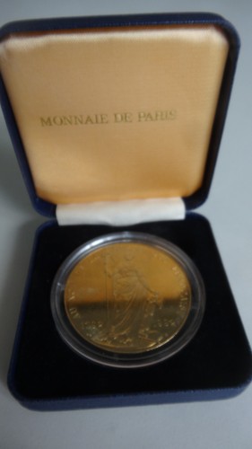 Médaille bronze monnaie - bronze,