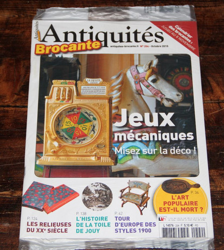 Revue antiquités brocante - revue,