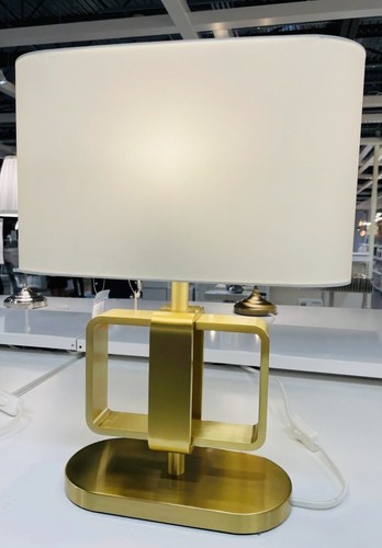 Ikea uppvind table lamp brass - table,