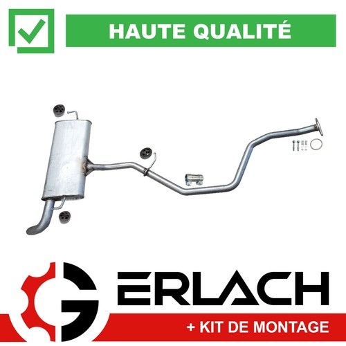 Silencieux arriere pour toyota - pour,