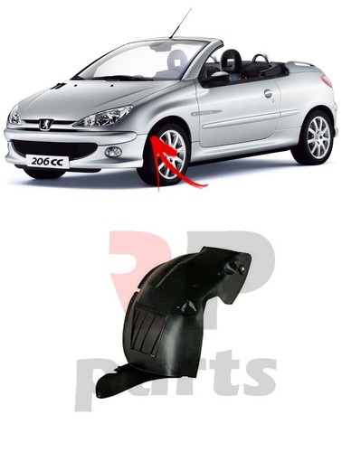 Pour peugeot 206 1998 2009 - pour,