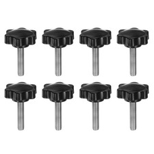 8Pcs Boutons Étoile M8 x 35mm