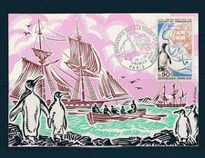 Carte 1er jour crozet et - 1er,