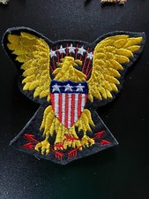 ✈️✈️  PATCH POUR CUSTOMISER  - A COUDRE - MAXI AIGLE DORE