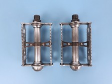 Pédales LYOTARD 460D en aluminium 14x1.25 vélo vintage course 1970s France