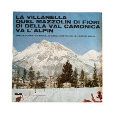 EP 45T Corale La Rocca BELLA CIAO Chants Alpins Italiens Durium Vintage