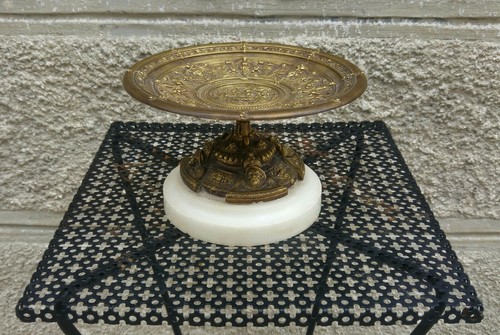 Coupe bronze socle en - en,