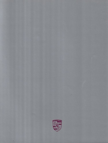 Catalogue brochure porsche - catalogue,