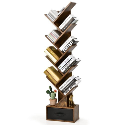 Bibliothèque avec tiroir - à, 8