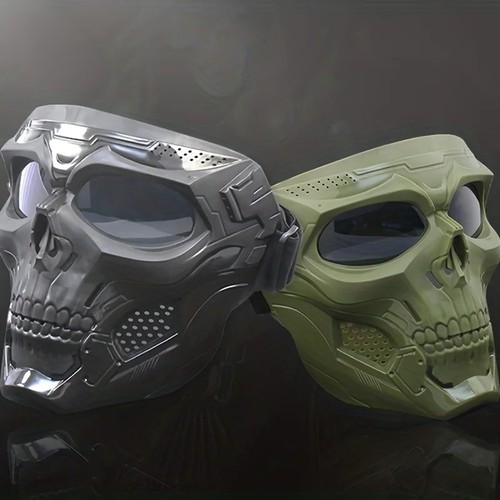 Masque airsoft skull noir - skull,