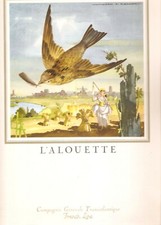 Menu du paquebot Liberté par