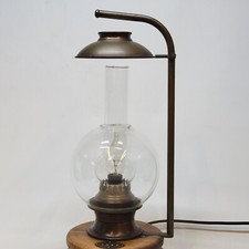 Ancienne Lampe A Huile Marine