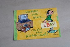 carte postale GASTON LAGAFFE  vintage (bd cp N16)
