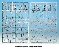 OATHMARK Grappe Infanterie Orcs Figurines 28mm plastique
