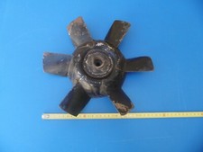 ANCIENNE HELICE DE VENTILATEUR TOLE 6 PALES - CITROEN - 2cv - PIECE D'ORIGINE