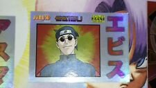 Carte Holo Naruto Ninja Ranks ns6 Panini Card CCG rare foil Ebisu 2002