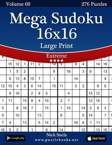 Nick snels mega sudoku 16x16 - mega,