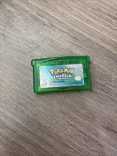 Pokémon emerald nintendo gba - pokémon,