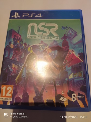 Jeu ps4 straight roads - no,
