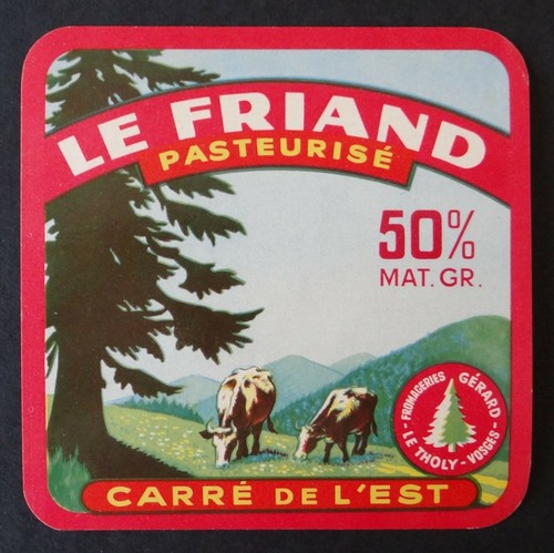 Etiquette fromage carre - etiquette, de