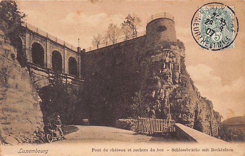 Luxembourg ville pont du - -,