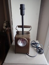 Ancienne Lanterne De Cheminot SNCF Wonder, Montée En Lampe Electrique