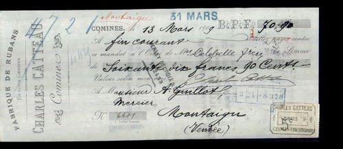 Rubans charles catteau - rubans,
