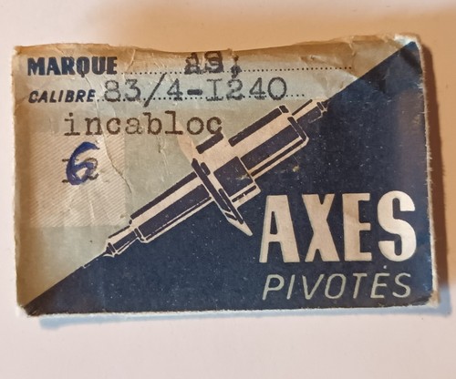 Axe balancier unruhwelle - axe, de
