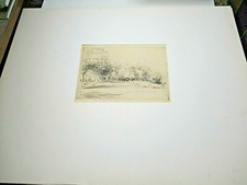 BELLE EAU-FORTE Signé GUSTAVE