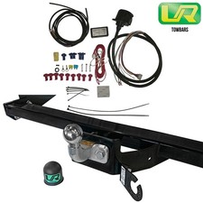 Barre d'attelage fixe à bride