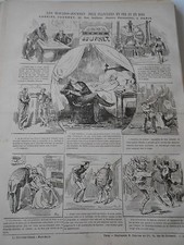 1876 PELE MELE de dessins Les