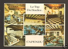 CAPENDU (11) HOTEL-RESTAURANT "LE TOP DU ROULIER" en 1965