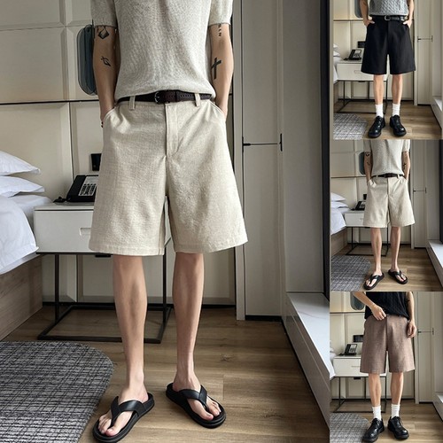 Pantalon court homme imitation