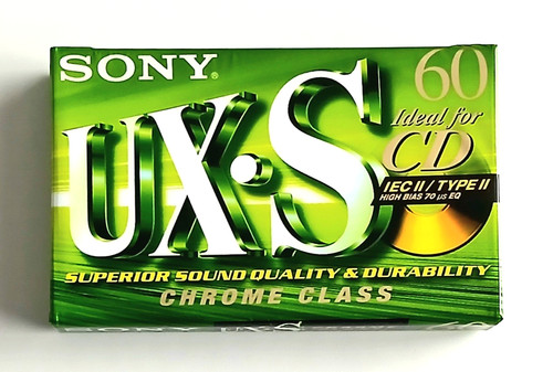 Cassette audio sony - cassette, ux-s