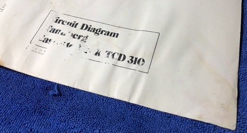 Tandberg tcd 310 cassette - tandberg,