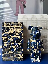 Bearbrick 400% bape camo bleu