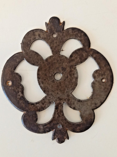 Rosace decorative fer forge - rosace,