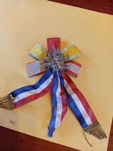 Noeud decoration tricolore - ,