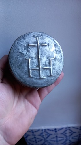 Custode boite hosties cuivre - hosties,