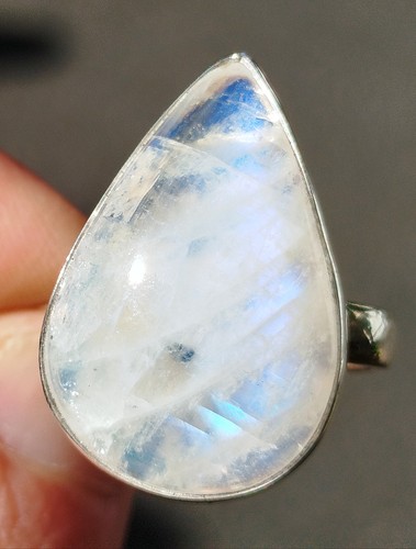 27g bague grande pierre de - 10,27g,