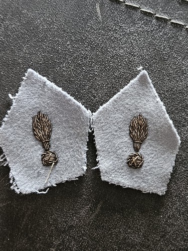 Patte col insigne - patte, de