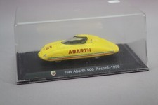 LL599 HACHETTE Collection Abarth 11 1:43 1/43 Voiture Fiat 500 Record 1958 jaune