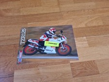 YAMAHA vintage TZR 125 brochure poster 1987 1988 France Sonauto TZ OW  Prospect 